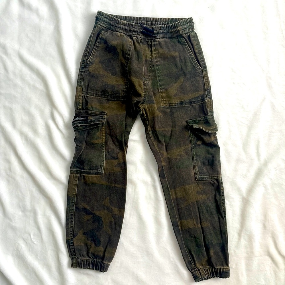 Zara Stretch Cargo Jogger Pants
